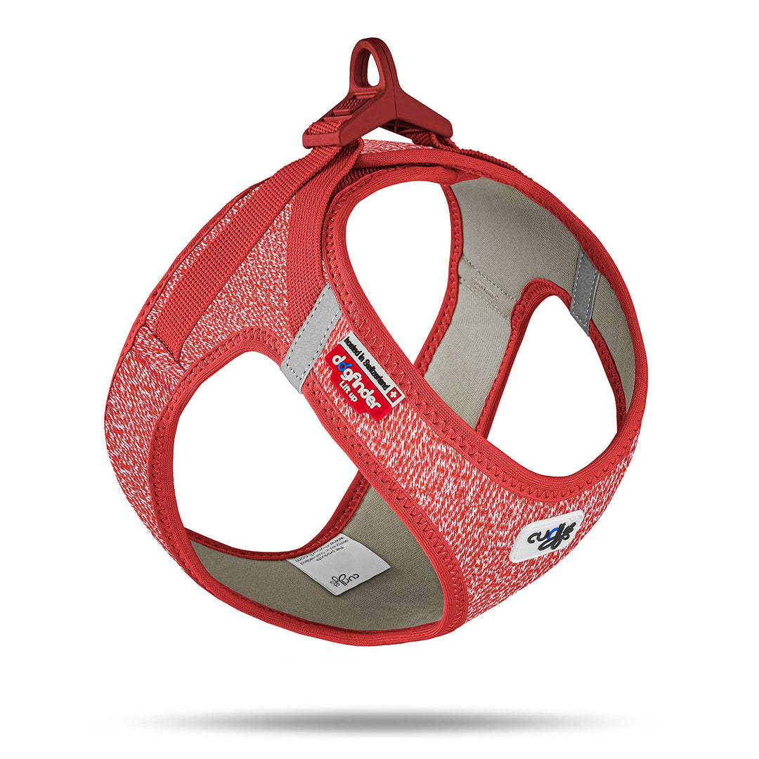 Vest Harness Merino curli Clasp Red 3XS 3XS Red, 3XS Red