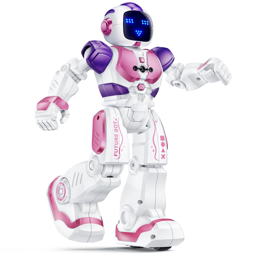 Ruko 6088 Tanzender Roboter für Kinder, App- & Fernbedienung, Gestensteuerung, Programmierbarer Lern