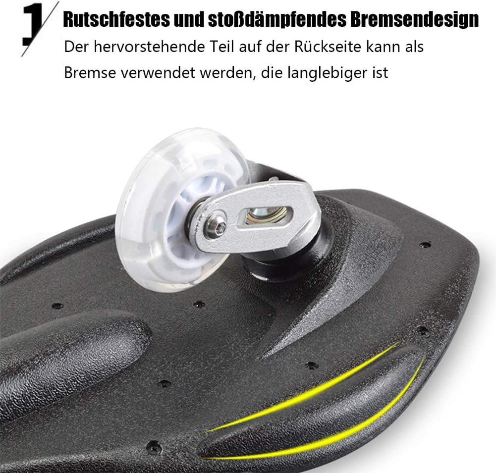 Waveboard Kinder Street Surfen Caster Torsion Skateboard Double Decks Casterboards für Wave/Surf Wav