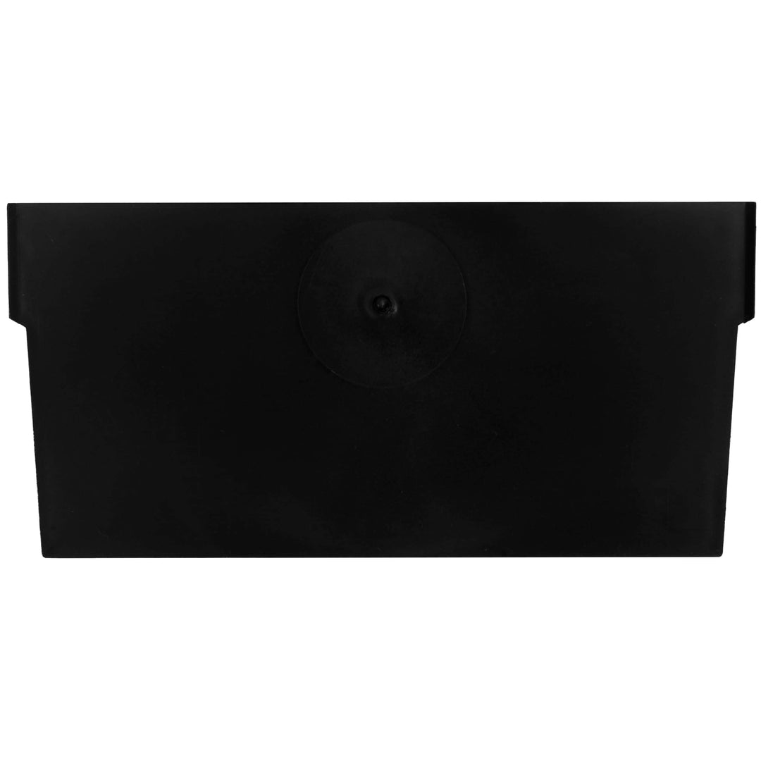 Akro-Mils 40130 Kunststoff-Trennwand für 30130, 30138, 30164 Regaleimer, Schwarz, 24 Stück