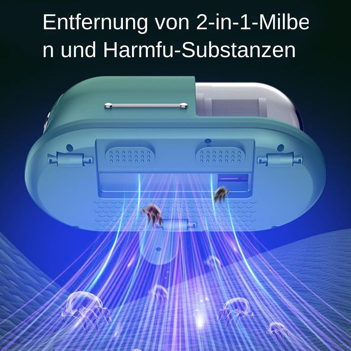 Generisch Matratzenstaubsauger – Kabelloser, Wiederaufladbarer 36-V-Motor, Tragbarer Staubmilbenentf