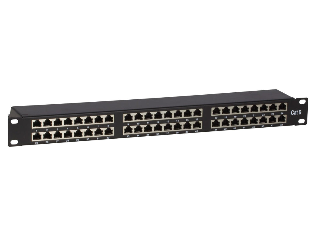 DSIT Patchpanel 19 Zoll CAT6 FTP - 48 Ports 48 ports CAT6 FTP, 48 ports CAT6 FTP