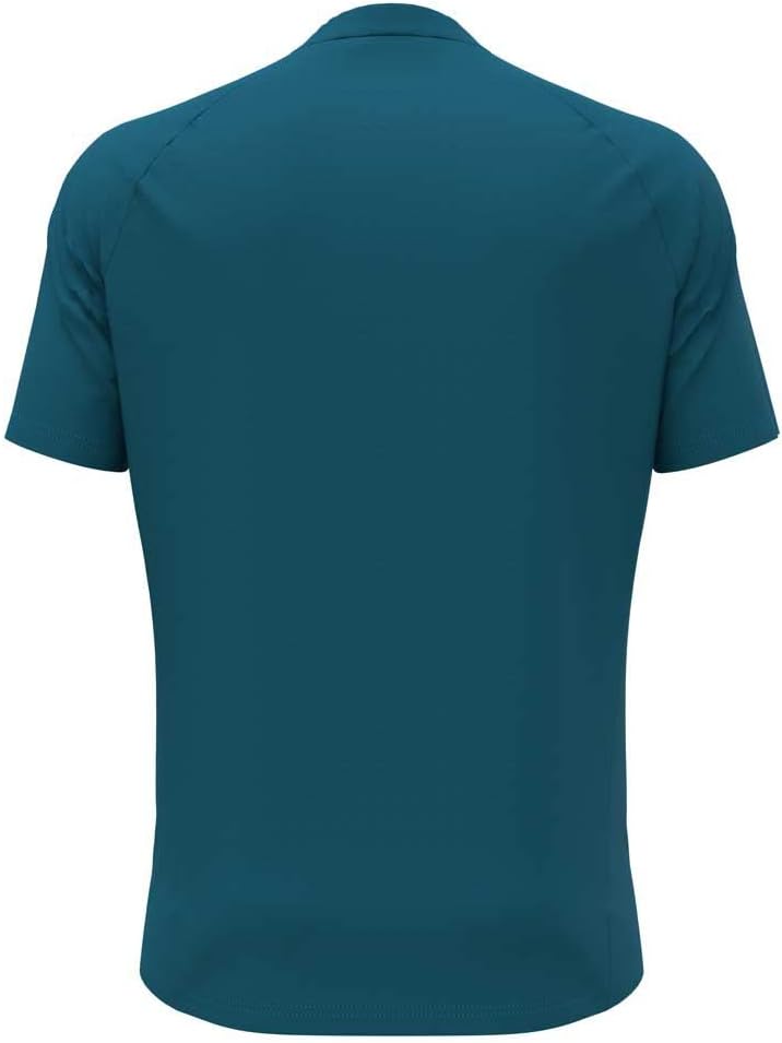 Odlo Herren Essentials_313802 Kurzarm Laufshirt (1er Pack) M Saxony Blue, M Saxony Blue