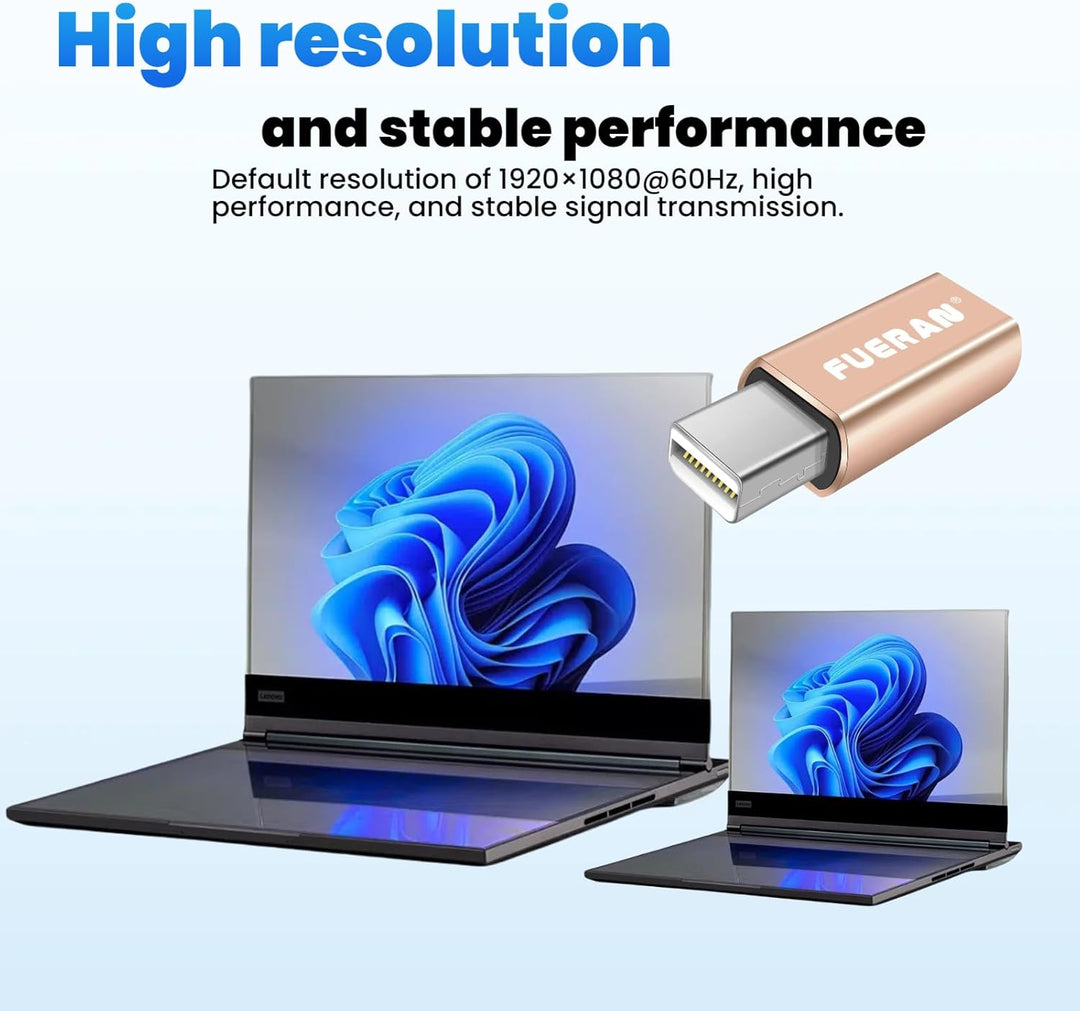 HDMI Dummy Plug Headless Ghost Display Emulator Premium Aluminum PC（Fit Headless-1920x1080 New 4RD@6
