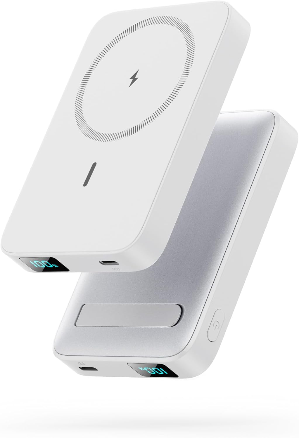 Magnetische Power Bank für MagSafe, 10800mAh Wireless Powerbank,PD 22.5W USB-C Schnellladung Powerba