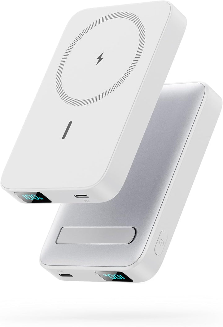 Magnetische Power Bank für MagSafe, 10800mAh Wireless Powerbank,PD 22.5W USB-C Schnellladung Powerba