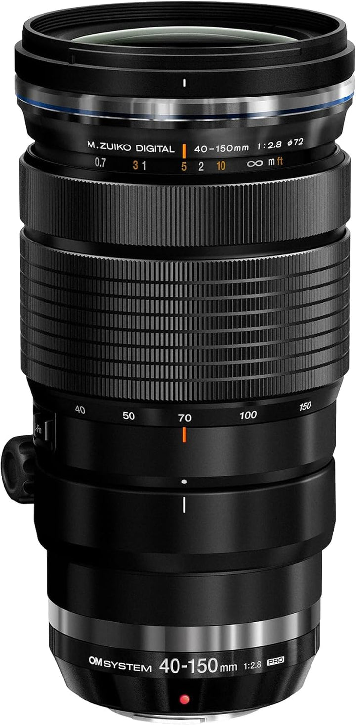 OM SYSTEM M.Zuiko Digital ED 40-150mm F2.8 PRO Objektiv, Telezoom, geeignet für alle MFT-Kameras (Ol