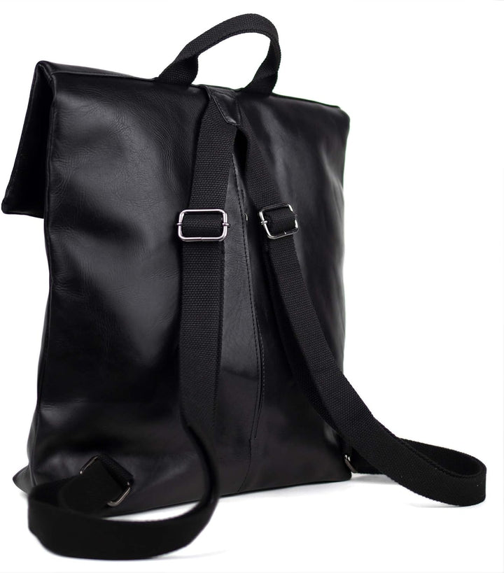 FEYNSINN BERLIN Rucksack MATS aus Premium Leder I Lederrucksack gross für Herren und Damen 15.4 Zoll