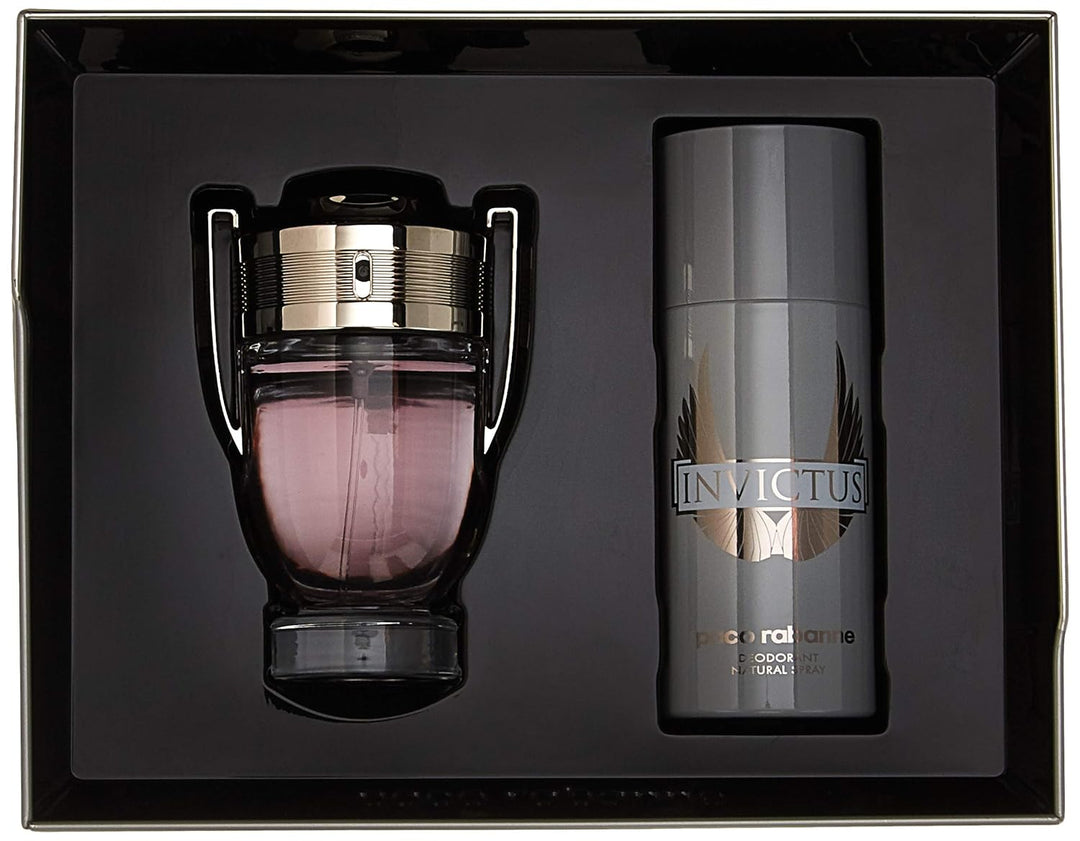 PACO RABANNE Etui Invictus 100 ml EDT 150 ml + Deo