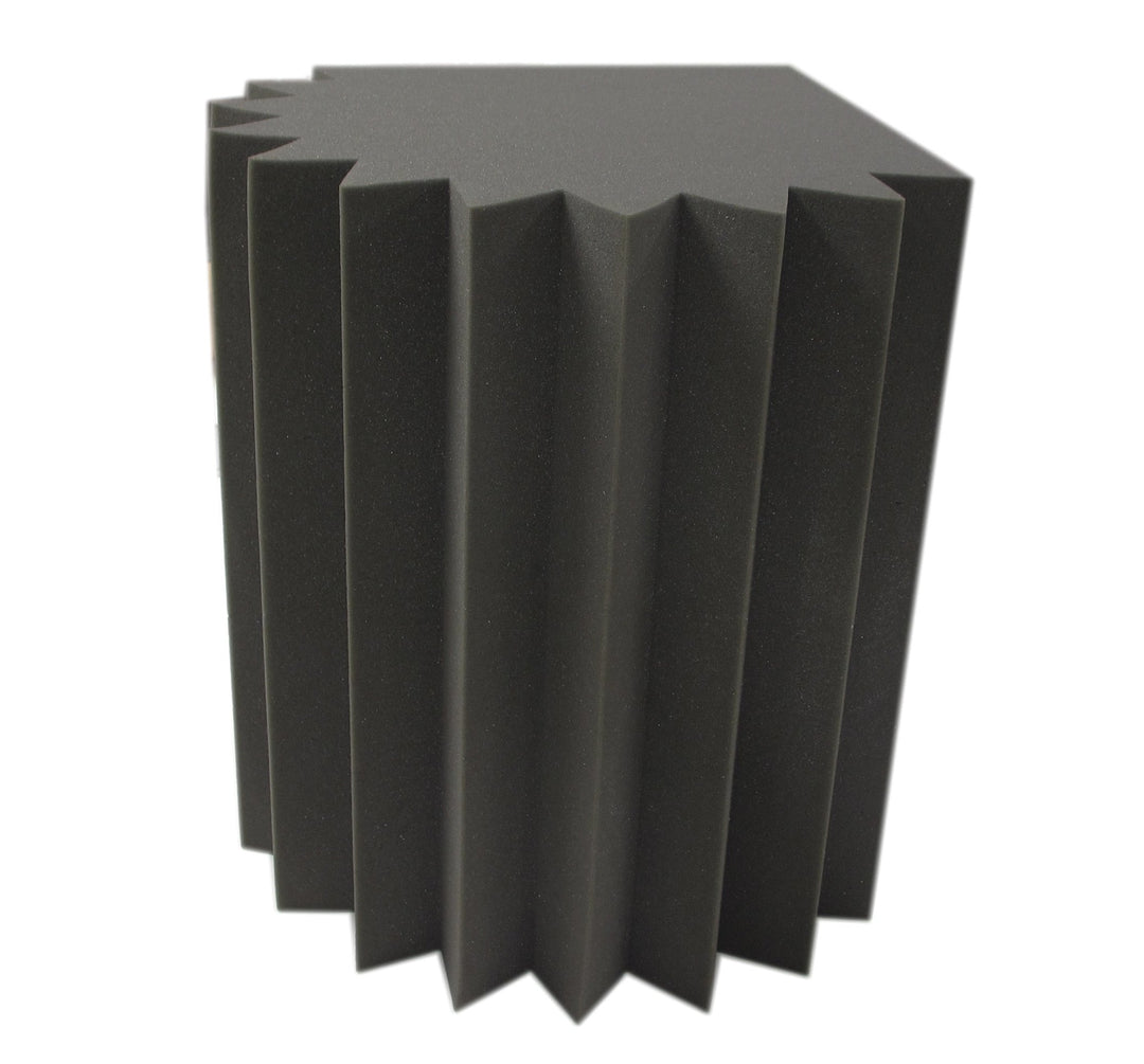Bass Trap Absorber (Ca. 100x41x41cm) Lamellen (Pyramiden) Profil, 100x41x41cm