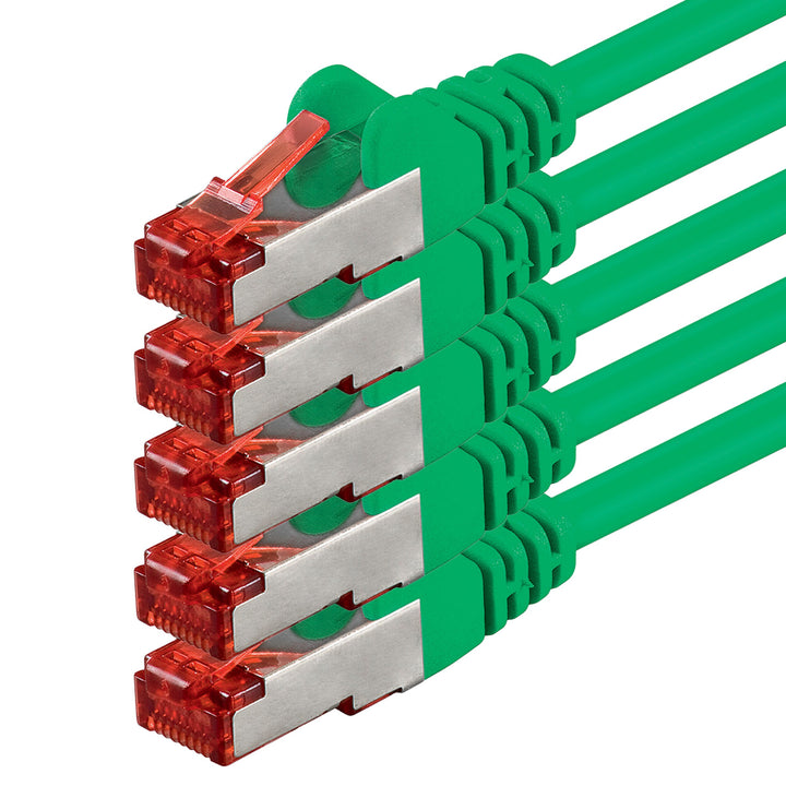 1aTTack.de 88294 - 10m - CAT6 Netzwerkkabel CAT.6 Patchkabel (PoE) Ethernetkabel SFTP PIMF 1000 Mbit