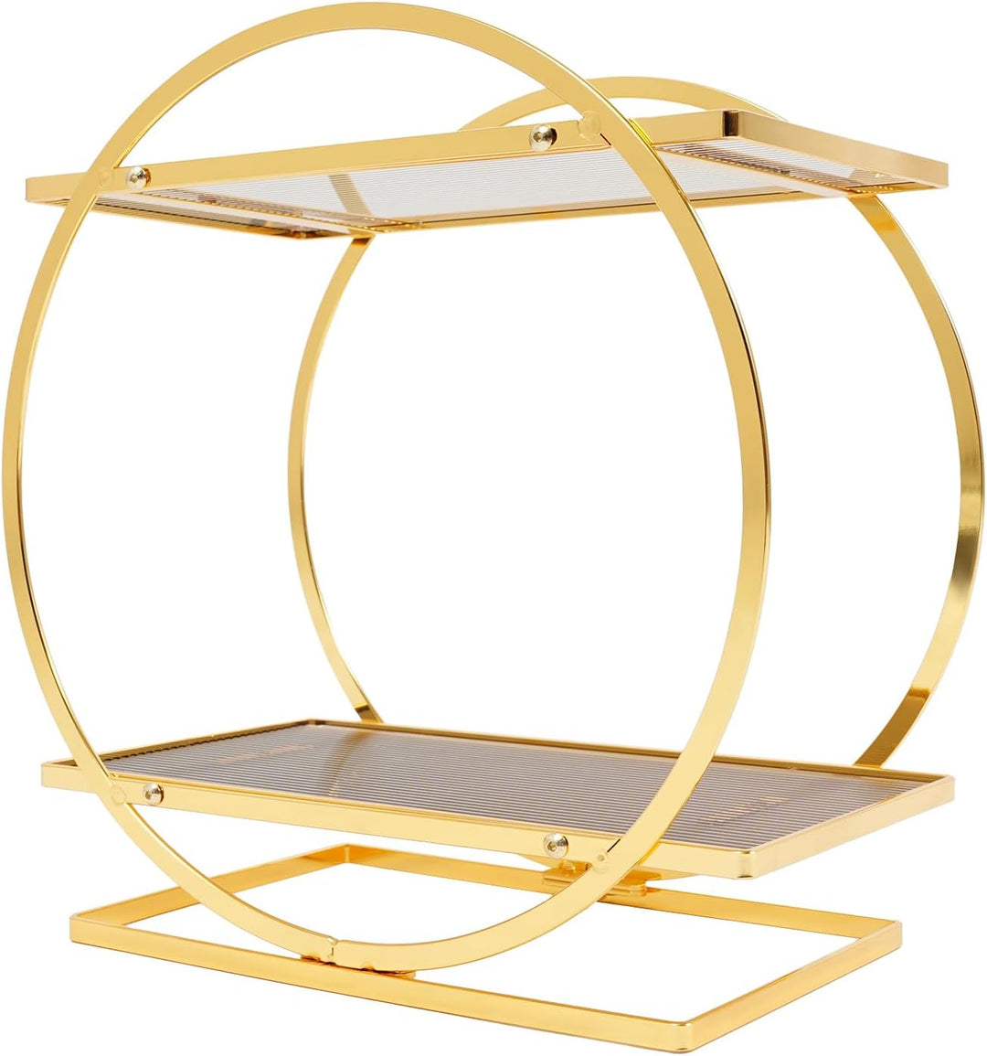 Makeup Organizer 2 stöckig Hautpflege Parfüm Organizer Perfume Storage Kosmetik Aufbewahrungsrega l2
