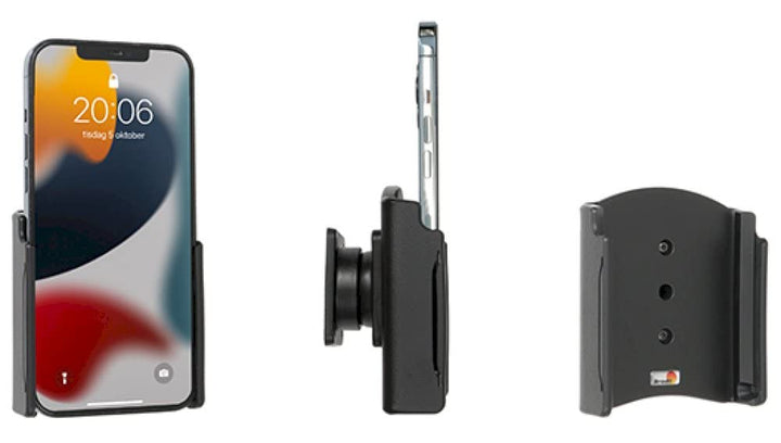 Brodit Gerätehalter 711277 | Made IN Sweden | für Smartphones - Apple iPhone 13 Pro Max, Schwarz