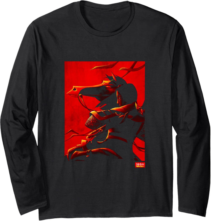 Disney Mulan Poster Art Langarmshirt