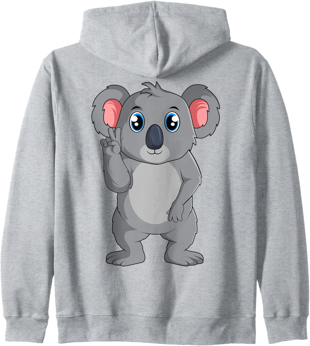 Koala Koalabär Mädchen Jungen Damen Kinder Kapuzenjacke