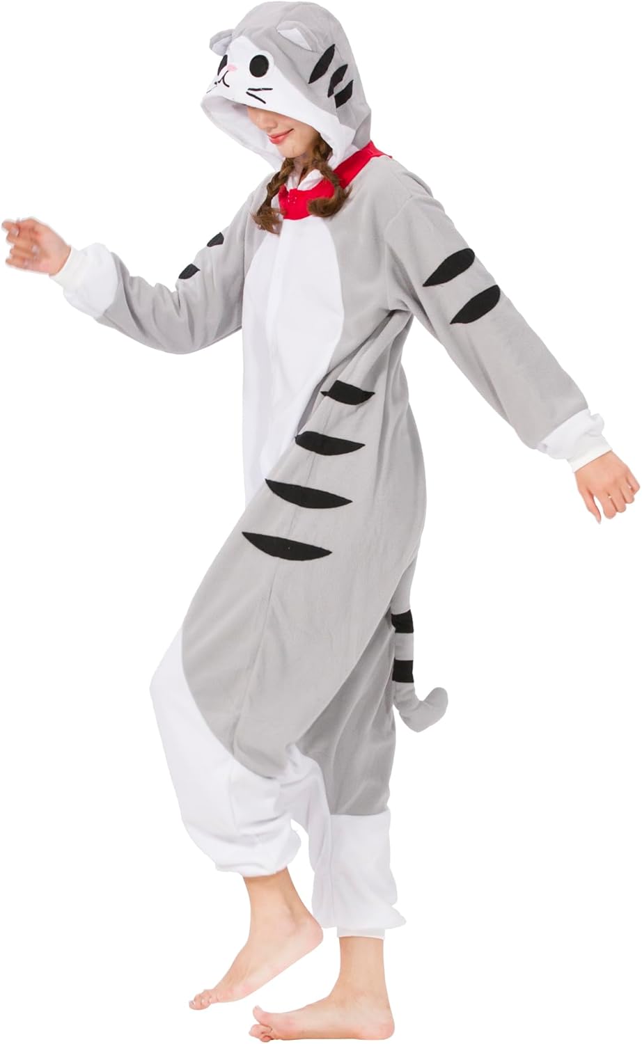 SimZoo Unisex Pyjamas Onesies Tiere Kostüm Cosplay Erwachsene Karneval Nachtwäsche Halloween Schlafa