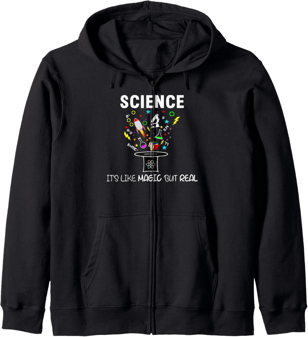 Science Is Like Magic But Real Kapuzenjacke