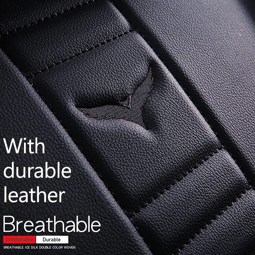 5-Sitzer Autositzbezug-Set, Vorne und Hinten Universal passend für Volkswagen Golf Plus 2000-2023 Ko