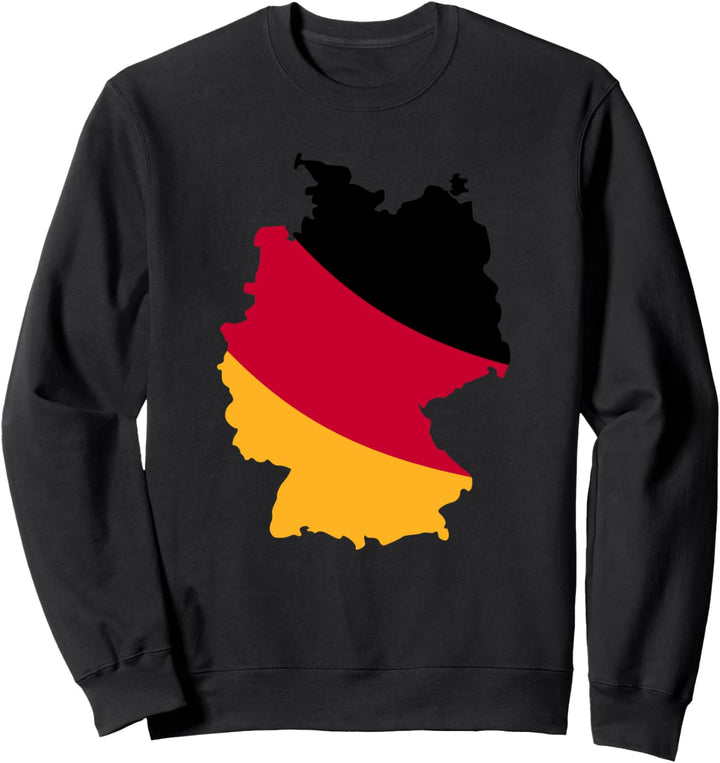 Deutschland Karte Sweatshirt