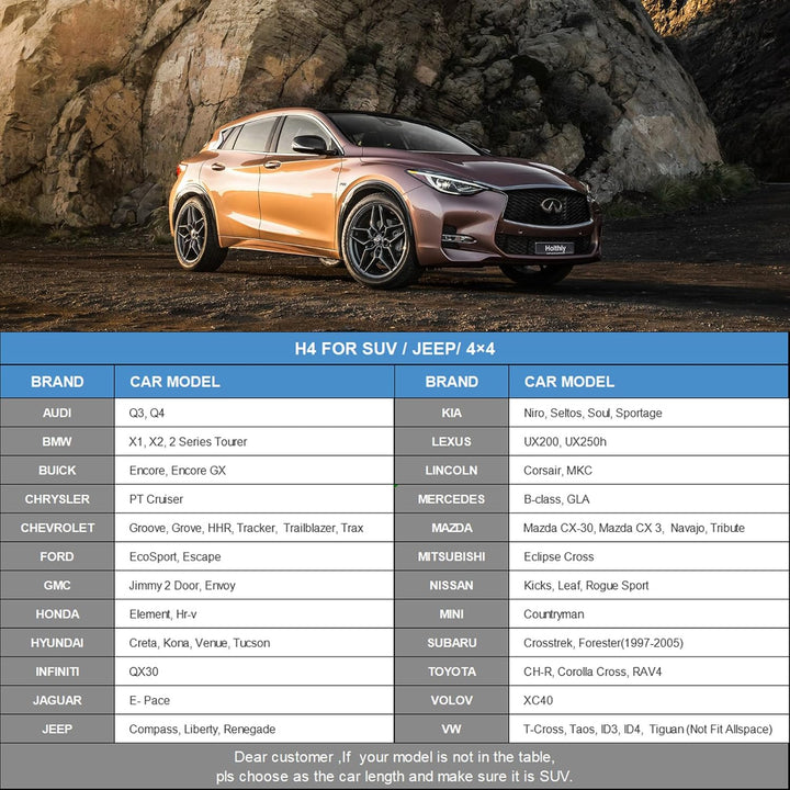 Holthly Halbgarage für Auto Winter SUV,Halbgarage Oben Wasserdicht Atmungsaktiv Autoabdeckung,Abdeck