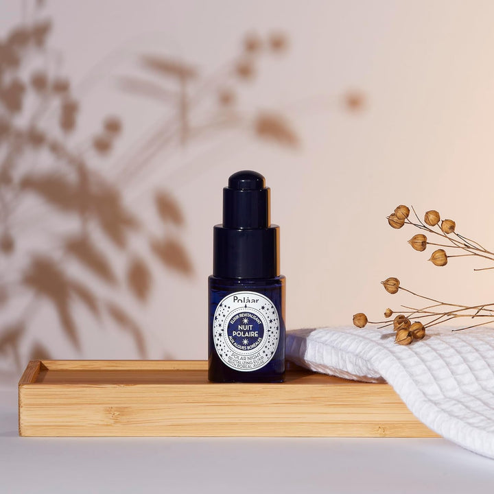 Polåar - Elixir Revitalisierendes Nuit Polaire Serum mit Boreal Algen - Anti-Aging Nachtpflege, Anti