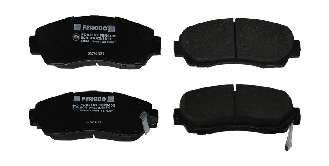 Ferodo FDB4161 Bremsbelagsatz, Scheibenbremse - (4-teilig) - (4 Stück)