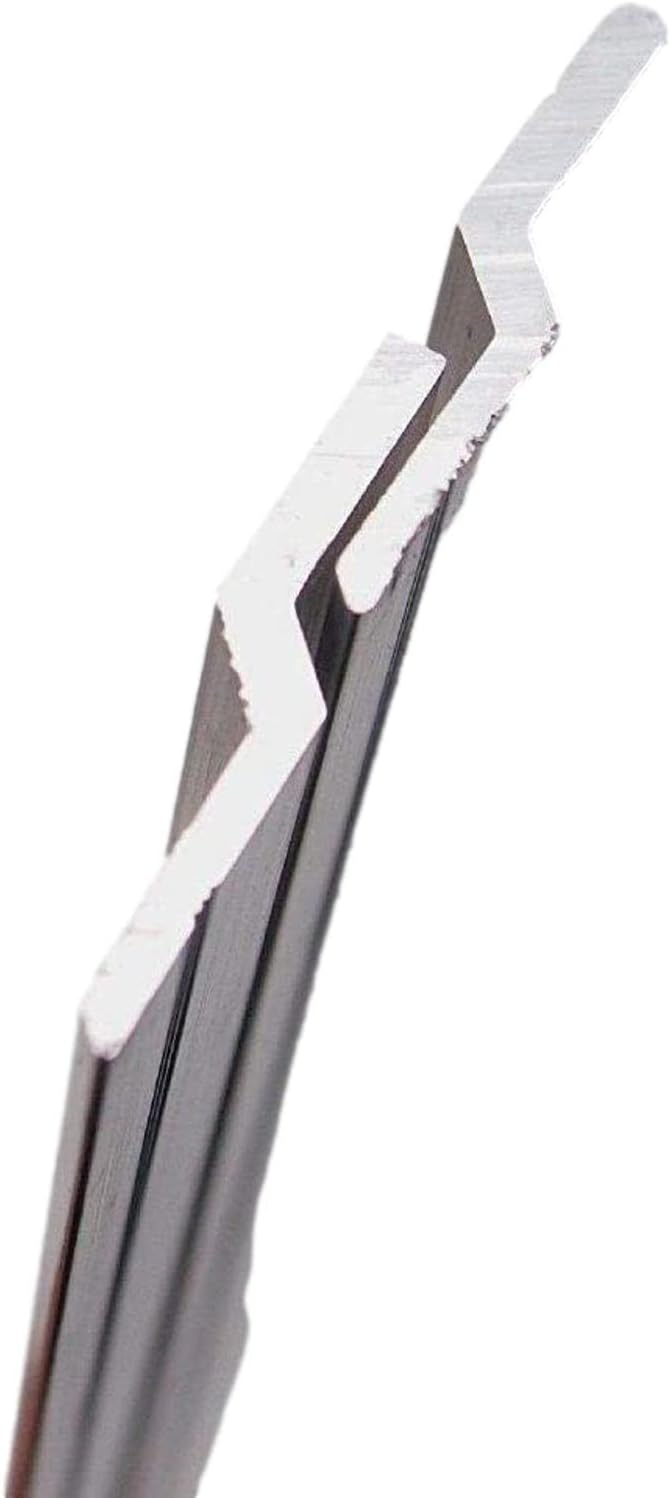 Taskar Stabiler Bilder- und Spiegel-Aufhänger, Z Stange, 1 m x 1000 mm, mit Easy Level