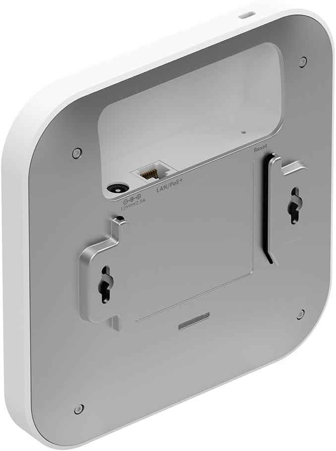 NETGEAR WAX610 WLAN Access Point PoE WiFi 6 (AX1800 Speed Dual-Band Mesh, WPA3, 802.11ax, 2.5G LAN,