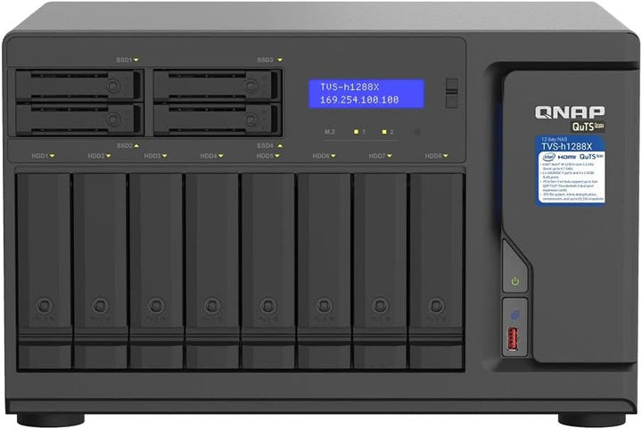 Serwer NAS TVS-h1288X-W1250-16G 12x0HDD Intel XeonW-1250