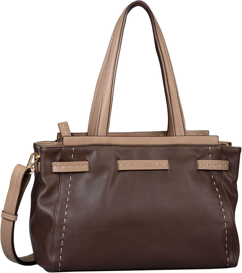 Gabor , Anna , Damen , Shopper Dark Brown, Dark Brown