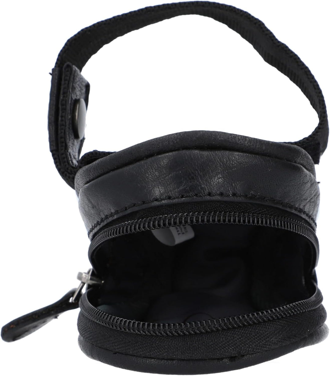 Gusti Satteltasche Leder - UDO B. Schlauchtasche mit wasserfestem Fahrradtasche für Werkzeug Lederta