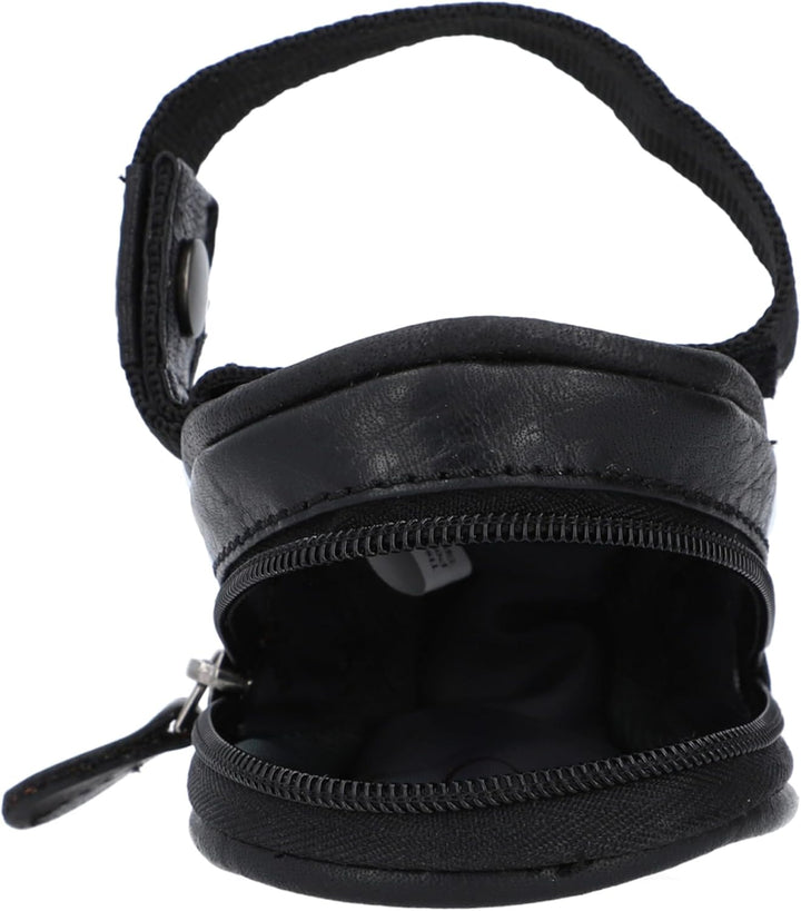 Gusti Satteltasche Leder - UDO B. Schlauchtasche mit wasserfestem Fahrradtasche für Werkzeug Lederta