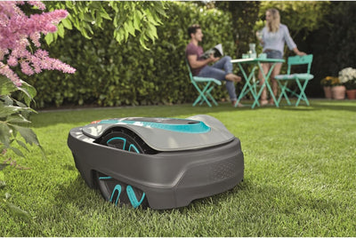 GARDENA SILENO city: Mähroboter bis 250 m² Rasenfläche, Bluetooth-App bedienbar, Schnitthöhe 20 - 50