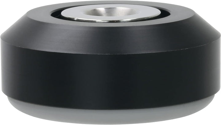 Dynavox Highend Dual-Absorber 4er-Set, Entkoppler aus Aluminium mit Zwei dämpfenden Silikongummis, A