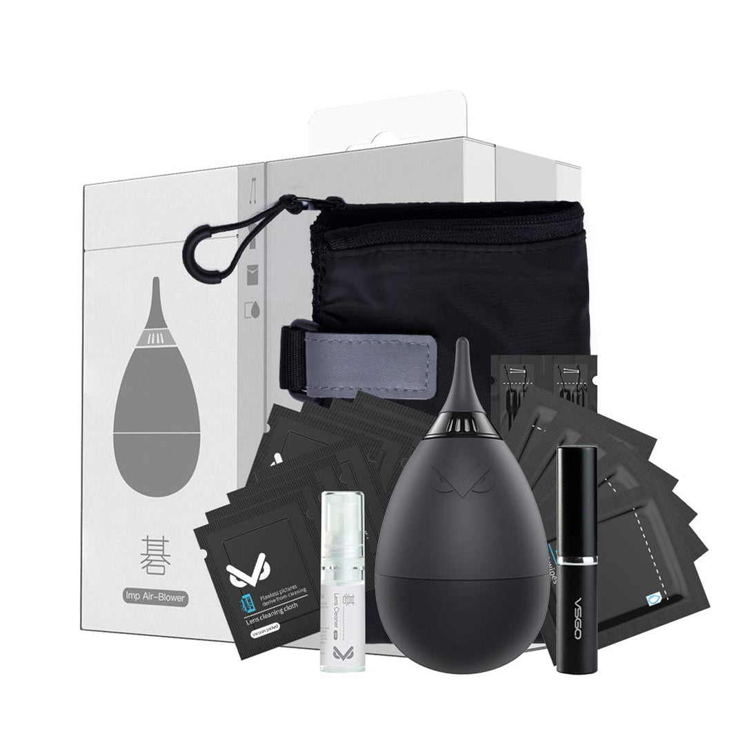 VSGO Kamera Reinigungs Kit Kamera Blasebalg Sensor Reinigungsset Professionelles Linsenreinigungsset