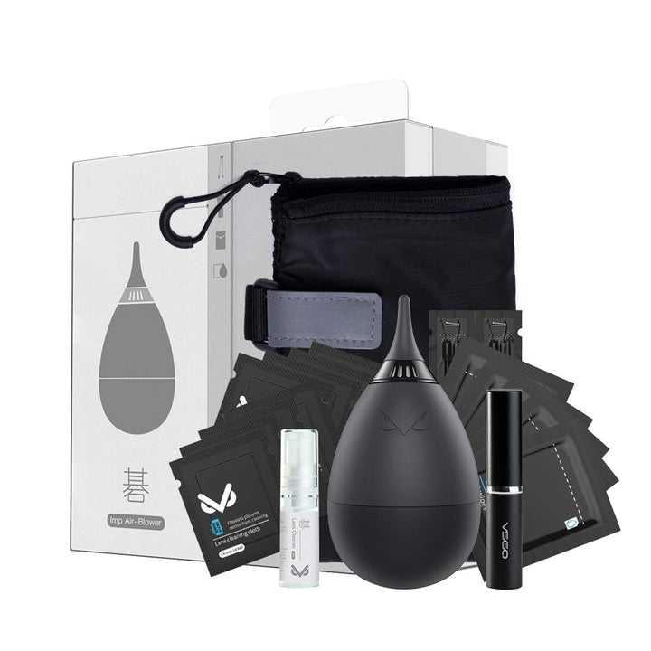 VSGO Kamera Reinigungs Kit Kamera Blasebalg Sensor Reinigungsset Professionelles Linsenreinigungsset