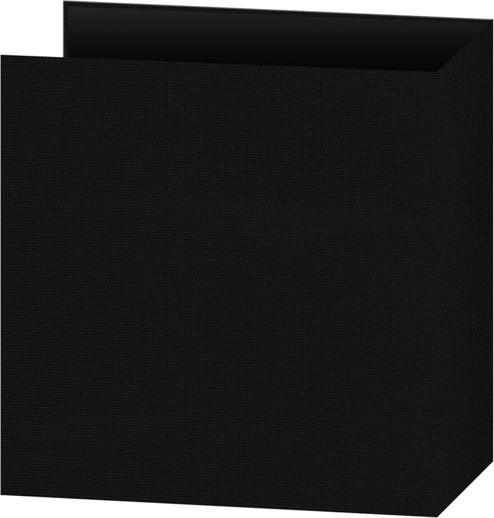 Pioneer 8 1/5,1 cm von 27,9 cm 3 Ring Stoff Rahmen Cover Memory Binder, tief schwarz