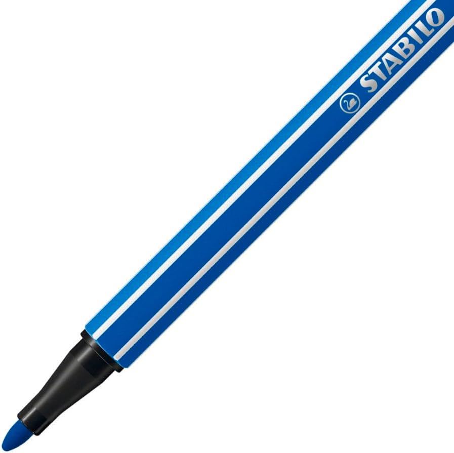 Premium-Filzstift - STABILO Pen 68 - ARTY - 50er Metalletui - mit 46 verschiedenen Farben 50er ARTY