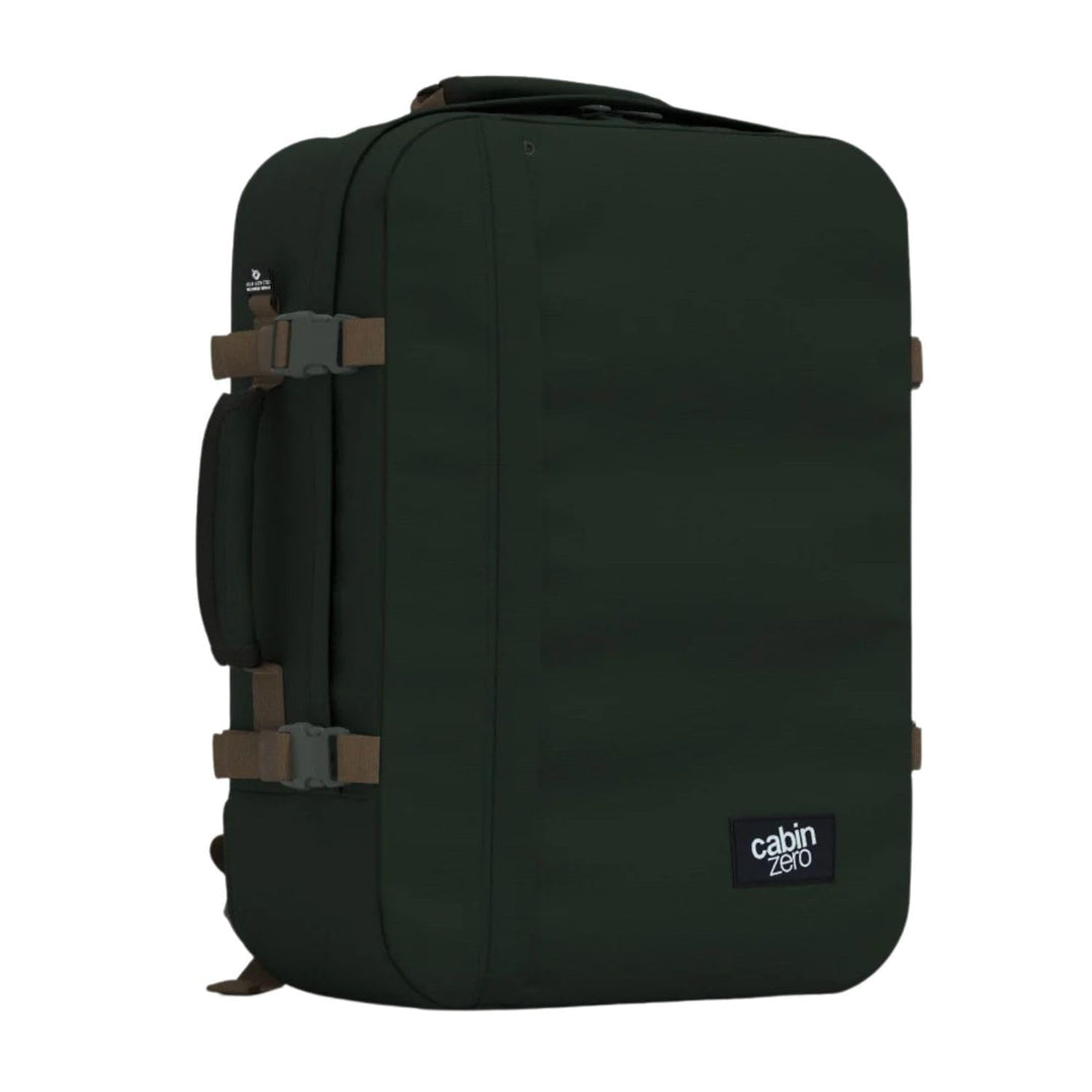 Cabin Zero Zaino Cabina 55 cm Con Spallacci Classic 44L CZ061801-Black Sand, Blau, Grösse Kabine, Ze