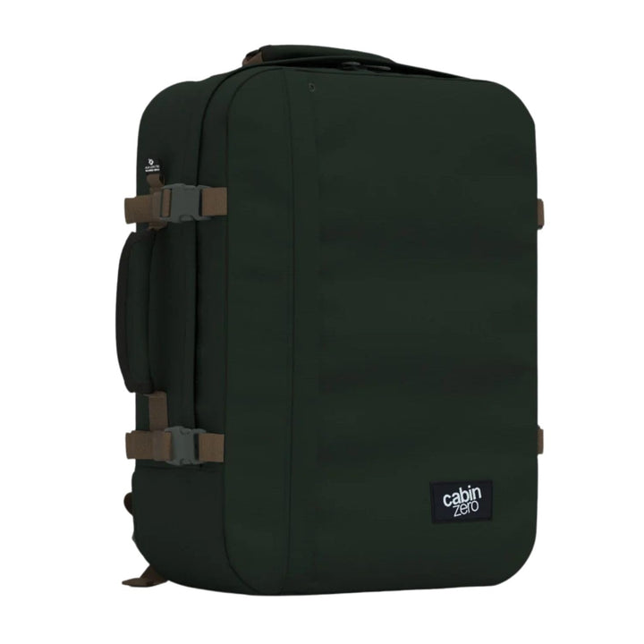 Cabin Zero Zaino Cabina 55 cm Con Spallacci Classic 44L CZ061801-Black Sand, Blau, Grösse Kabine, Ze
