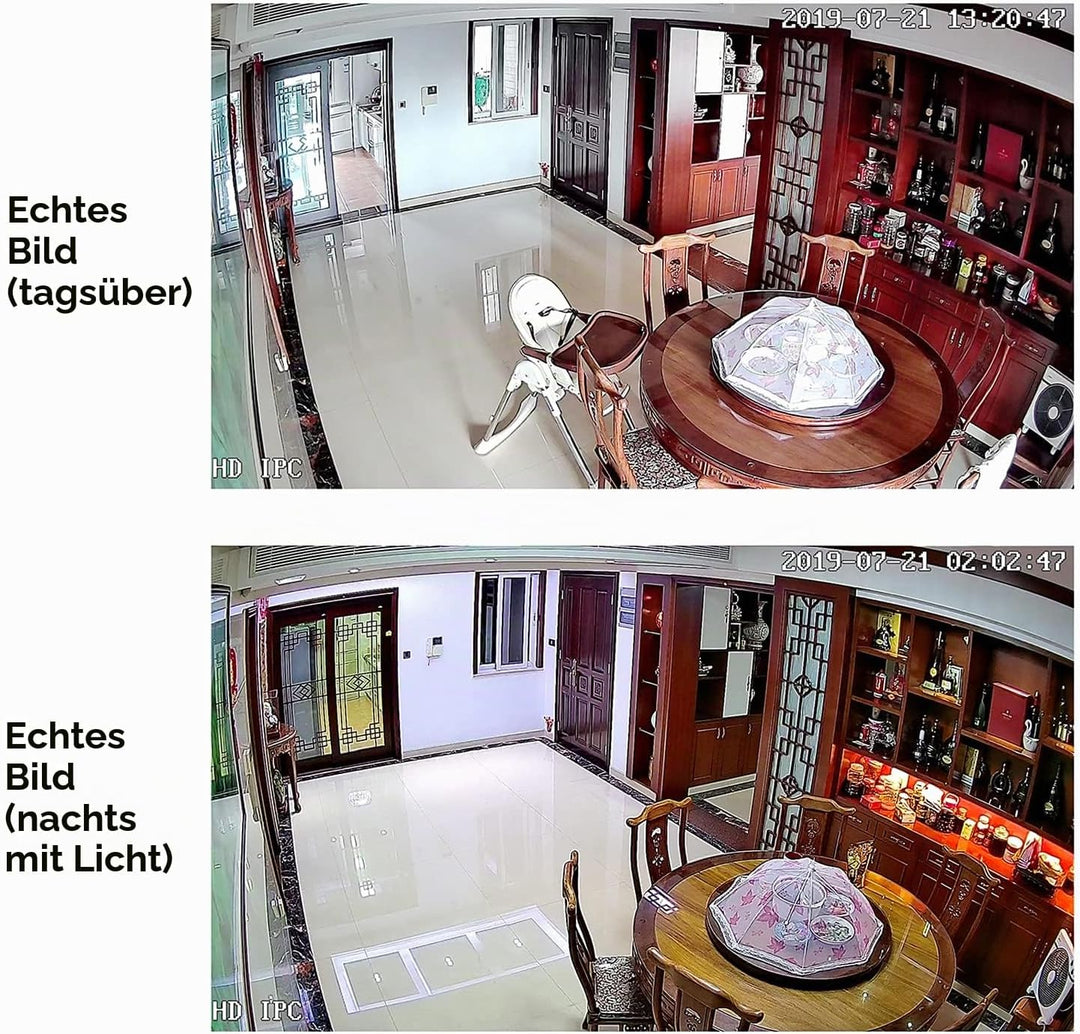 Mini POE IP Kamera mit Audio, Innen Sicherheit Kamera P2P Remote View 3MP HD CCTV Video überwachung