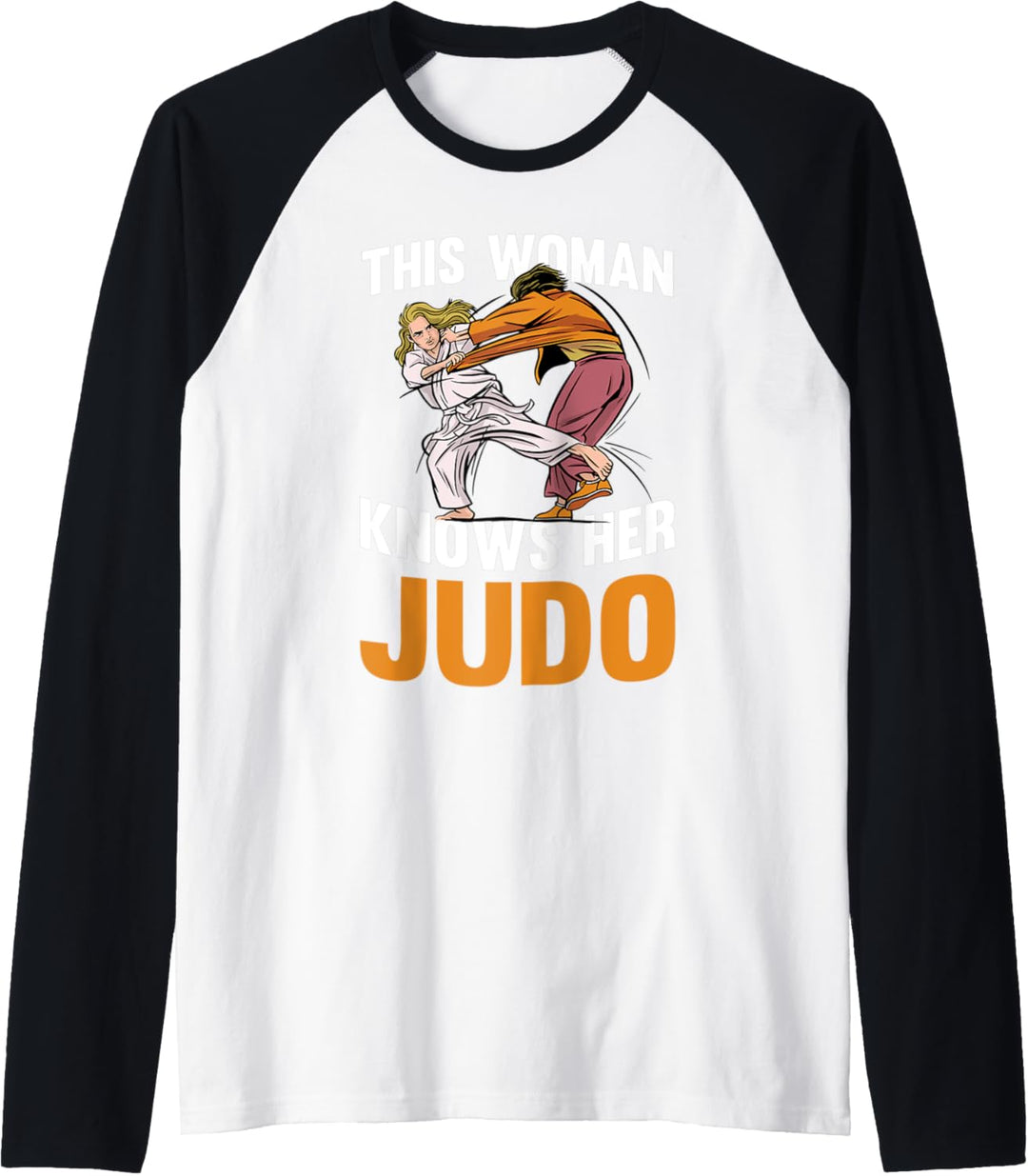 Judo Kämpfer Kampfsport - Judoka Raglan