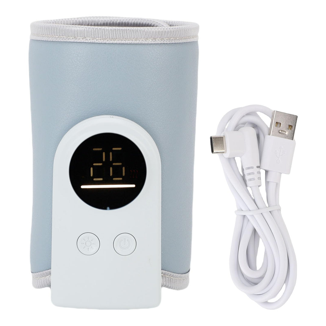 Haofy USB-Baby-Flaschenwärmer Stille 18W Schnelle Heizung mit Konstanter Temperatur Tragbarer Milchw