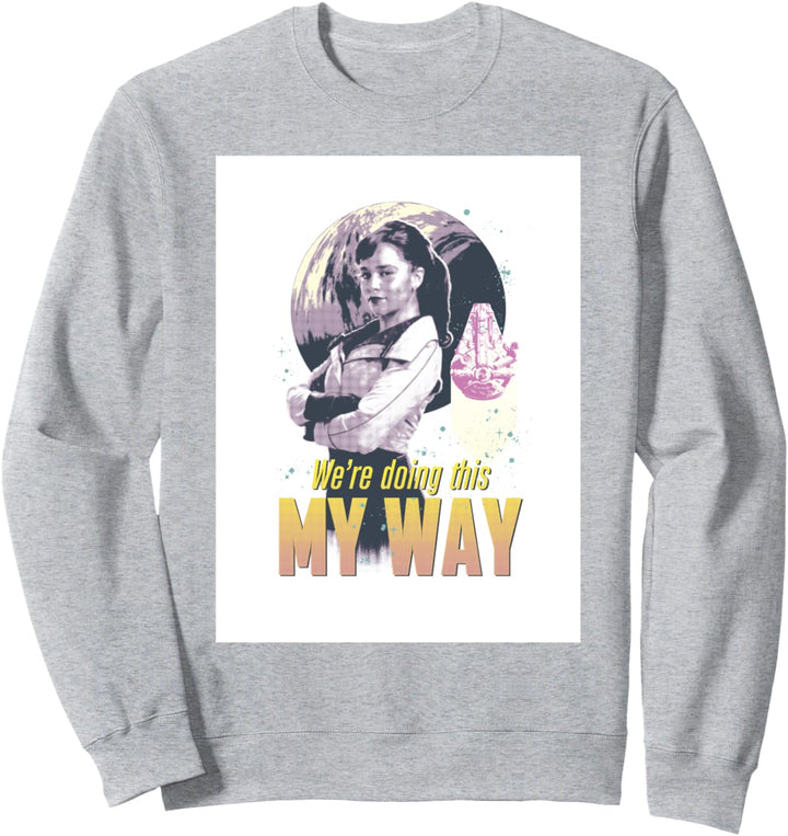 Star Wars Han Solo Movie Qi'ra My Way Comic Sweatshirt