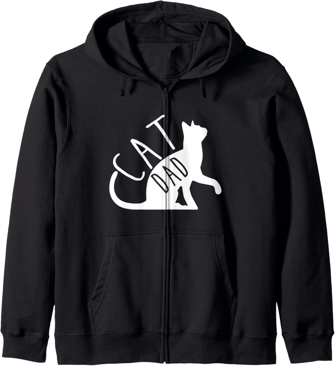 Beste Katze Papa Nette Kitty Papa Papa Vatertag Lustig Humor Kapuzenjacke