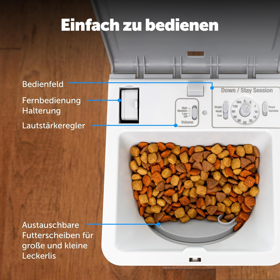 PetSafe Teach & Treat Ferngesteuerter Belohnungstrainer für Hunde, Training und positive Verstärkung