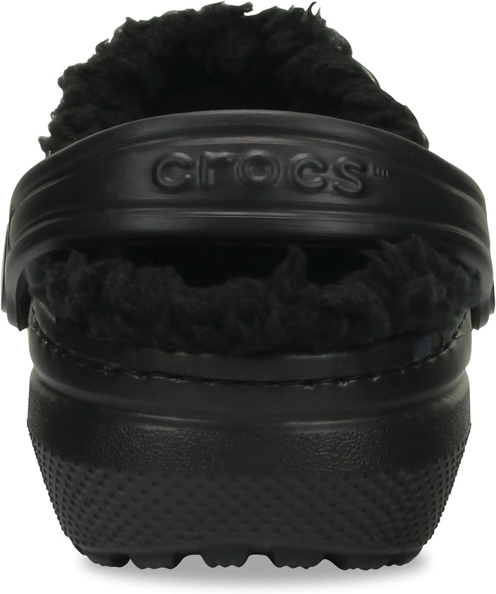 Crocs Unisex Kinder Classic Lined Clog K, Schwarz