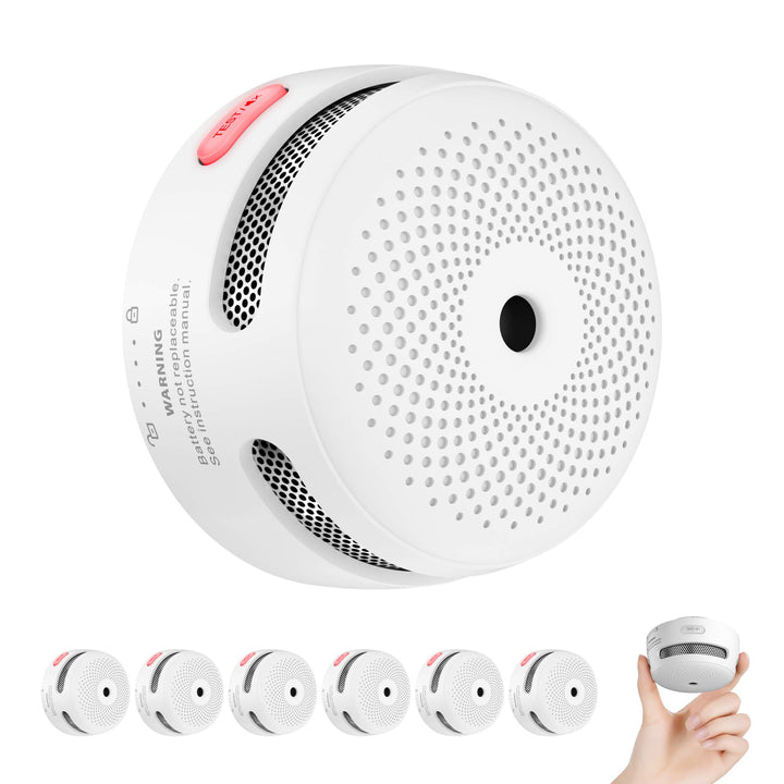 X-Sense Rauchmelder Mini Feuermelder mit 10 Jahren Batterielaufzeit, TÜV und EN14604 Zertifizierter