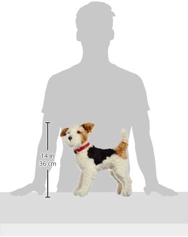 Steiff 031717 Foxy Foxterrier, Mehrfarbig, 35 cm