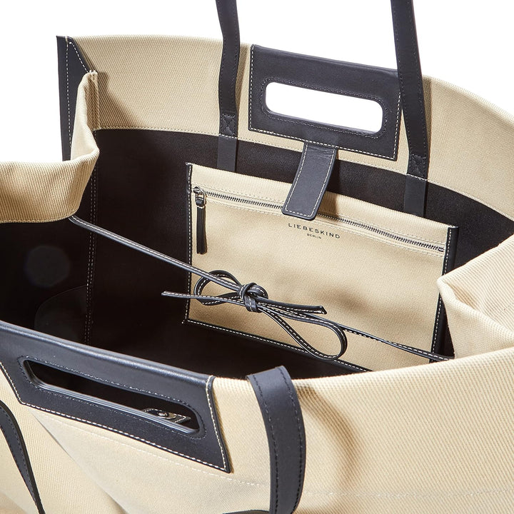 Liebeskind Damen Olivia Shopper XL Warm Beige, Warm Beige